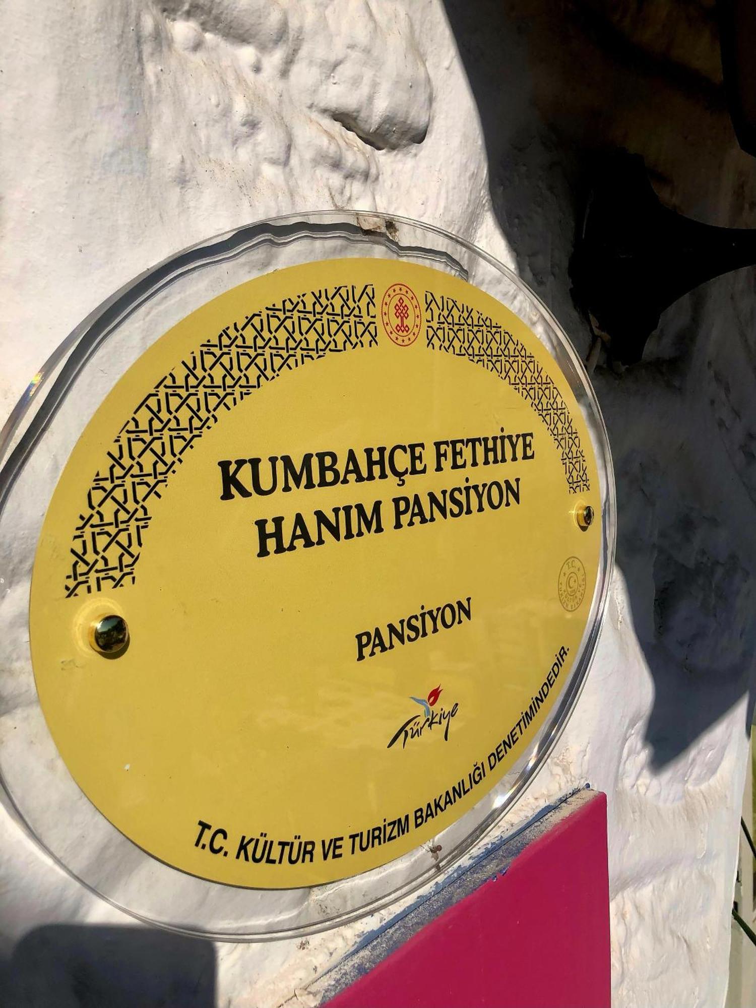 Kumbahce Fethiye Hanim Pansiyon Bodrum Exteriér fotografie